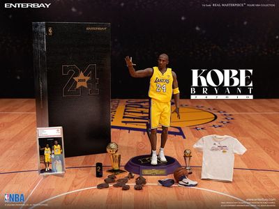 NBA Collection Real Masterpiece Actionfigur 1/6 Kobe Bryant Limited Edition #ds