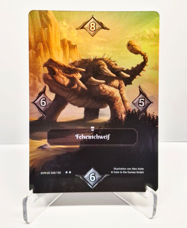 Neverrift TCG Alpha Felsenschweif Episch Foil Sammelkarte NVR-DE 035/150 deutsch