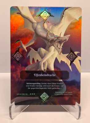 Neverrift TCG Alpha Elfenbeindrache Legendär Ornament Foil NVR-DE 080/150 DE !