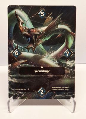 Neverrift TCG Alpha Seeschlange selten Boxtopper NVR-DE 062/150 DE !