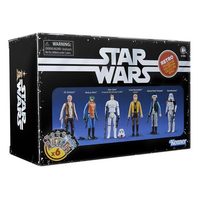 Kenner Star Wars Retro Collection Episode IV Actionfiguren 6er Set