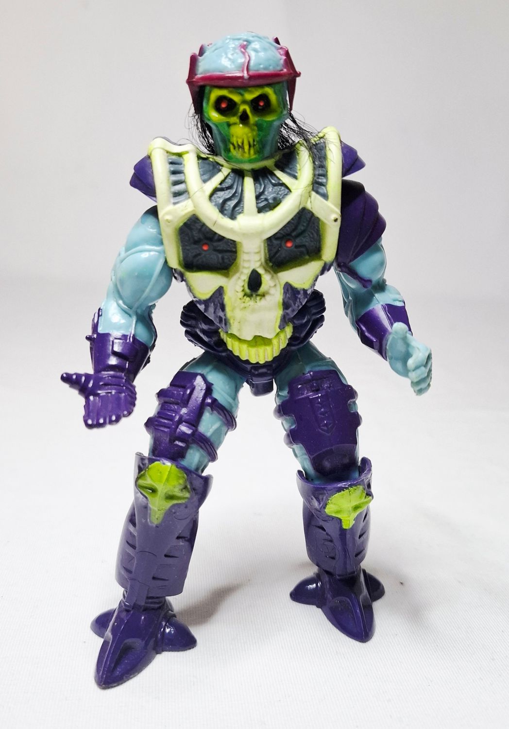 Mattel He-Man New Adventures Battle Blade Skeletor Actionfigur 1990 Vintage !