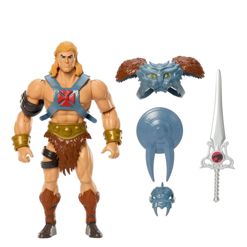 Mattel Masters of the Universe x ThunderCats Actionfigur He-Man 14 cm