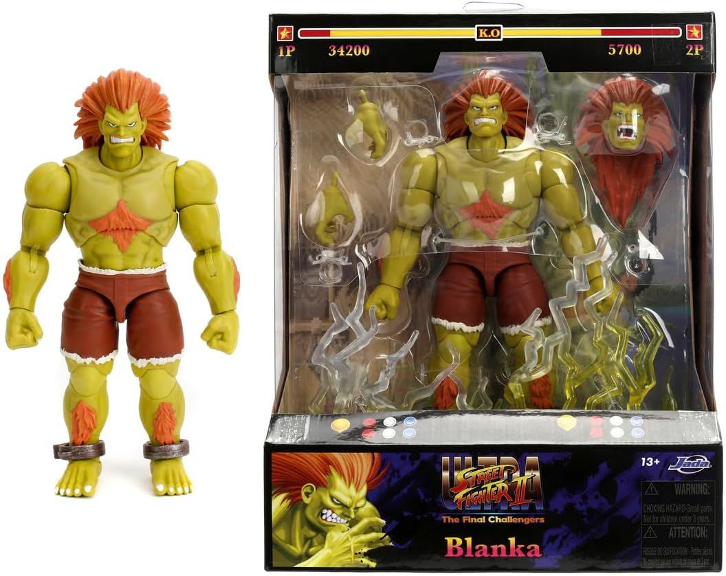 Ultra Street Fighter II: The Final Challengers Actionfigur 1/12 Blanka 19 cm