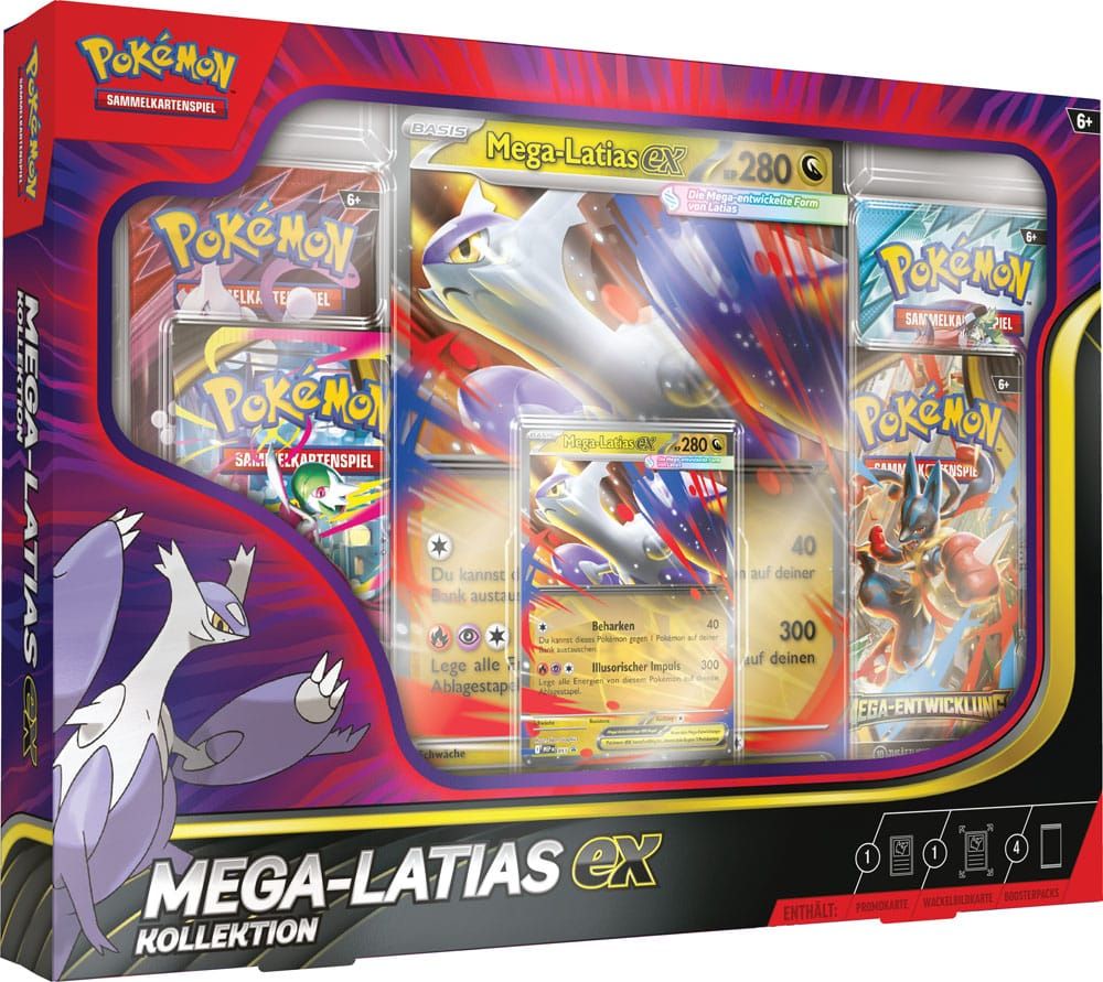 Pokémon TCG Kollektion Mega-Latias EX *Deutsche Version* Booster