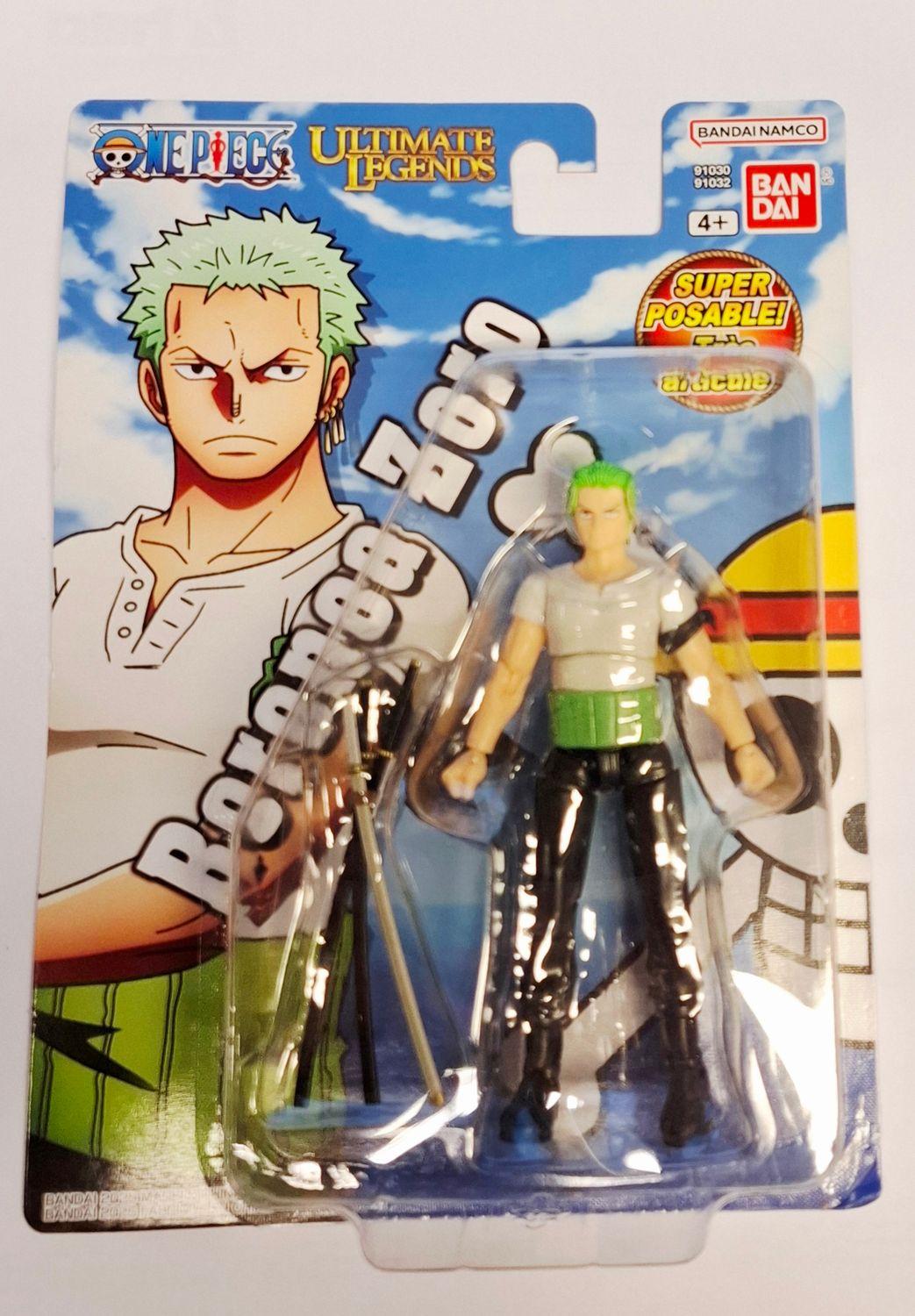 Bandai Banpresto One Piece Ultimate Legends Actionfigur Zorro 12 cm