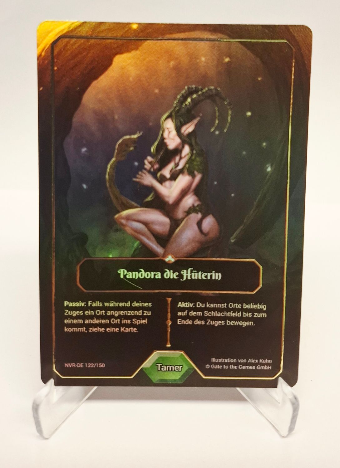 Neverrift TCG Alpha Tamer Pandora die Hüterin Ornament Foil NVR-DE 122/150 DE