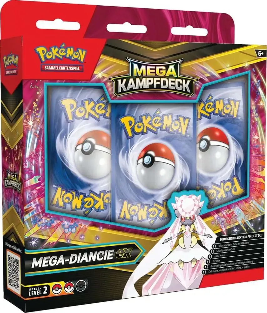Pokemon TCG Mega-Kampfdeck Mega Diancie ex deutsch