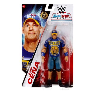 Mattel WWE Main Event Series Actionfigur John Cena 15 cm Mattel WWE Main Event Series Actionfigur John Cena 15 cm