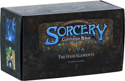 Sorcery: Contested Realm TCG Beta Edition Elemental Precon Decks Display (4) en Sorcery: Contested Realm TCG Beta Edition Elemental Precon Decks Display (4) en