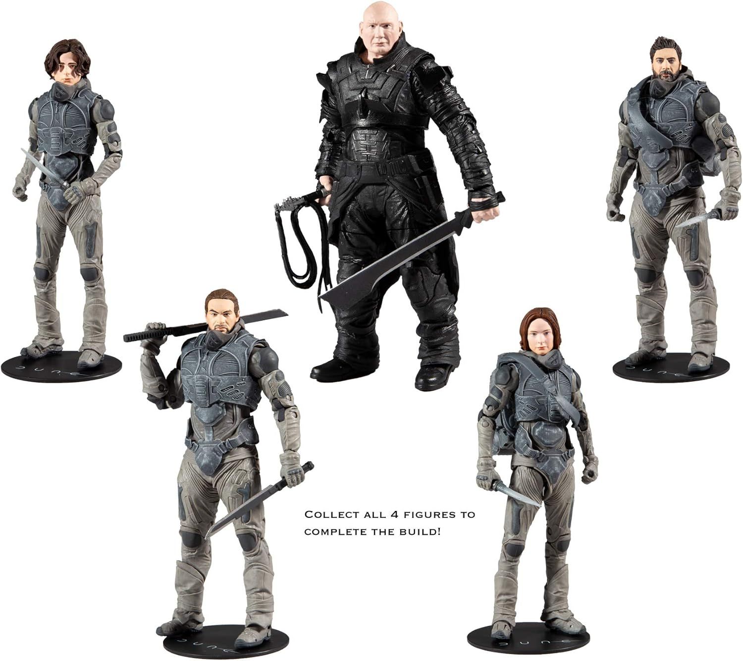Dune Build A Actionfigur Paul Atreides Duncan Jessica Stilgar Rabban KOMPLETT !