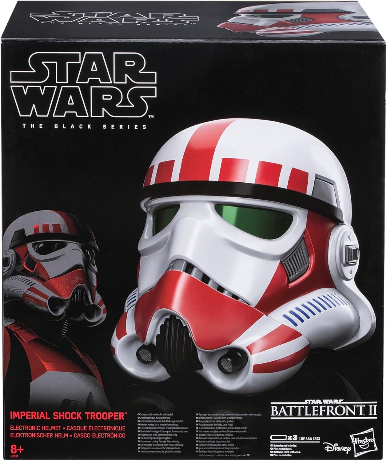Star Wars Black Series Helm Imperialer Shock Trooper Premium Cosplay Battlefront
