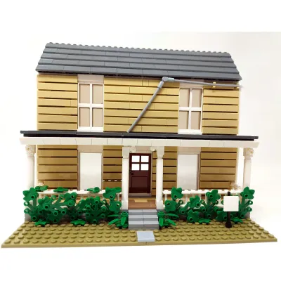 Modbrix 8020 - Michael Myers Haus aus Halloween - 643 Klemmbausteine