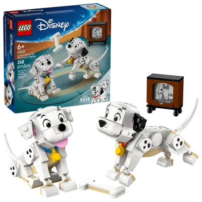 LEGO Disney 43271 Die Welpen Lucky & Penny 101 Dalmatiner 268 Teile