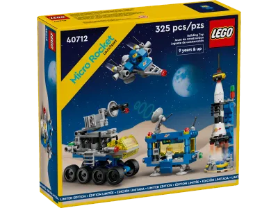 LEGO Space 40712 Mikro-Startrampe Limited Edition 325 Teile GWP LEGO Space 40712 Mikro-Startrampe Limited Edition 325 Teile GWP