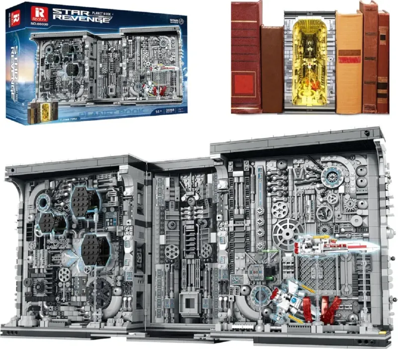 Reobrix 66030 Die Stadt der Zukunft im Buch Star Revenge 3.058 Teile