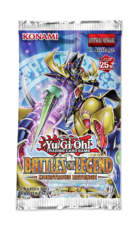 Yu-Gi-Oh! Battles of Legend: Monstrous Revenge Booster Pack 1. Auflage deutsch Yu-Gi-Oh! Battles of Legend: Monstrous Revenge Booster Pack 1. Auflage deutsch