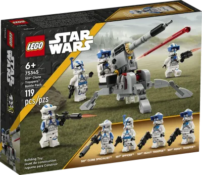 LEGO Star Wars 75345 - 501st Clone Troopers Battle Pack Set mit Figuren