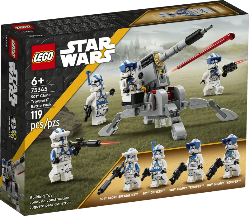 LEGO Star Wars 75345 - 501st Clone Troopers Battle Pack Set mit Figuren