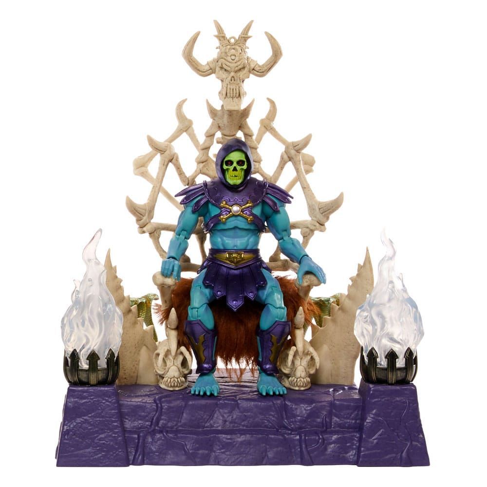 Masters of the Universe New Eternia Masterverse Skeletor & Throne MISB OVP ! Masters of the Universe New Eternia Masterverse Skeletor & Throne MISB OVP !