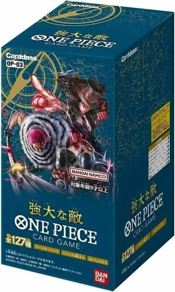One Piece Card Game - Pillars of Strength Booster Box Display Koreanisch