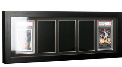 Evoretro Displayrahmen für 5 PSA Graded Cards Pokemon Magic One Piece Yugioh
