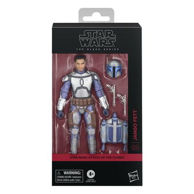 Hasbro Star Wars Episode II Black Series Actionfigur Jango Fett 15 cm