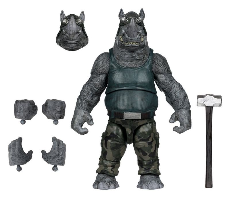 McFarlane Toys Teenage Mutant Ninja Turtles Page Punchers Actionfigur Rocksteady
