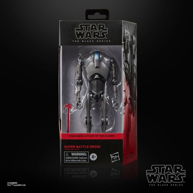 Hasbro Star Wars Episode II Black Series Actionfigur Super Battle Droid Hasbro Star Wars Episode II Black Series Actionfigur Super Battle Droid