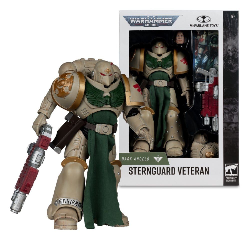 McFarlane Toys Warhammer 40,000 Actionfigur Sternguard Veteran Dark Angels 18 cm