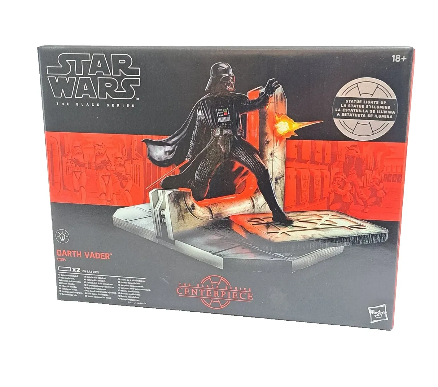 Hasbro Star Wars Black Series Centerpiece Darth Vader Lights up 6 Inch NEU OVP