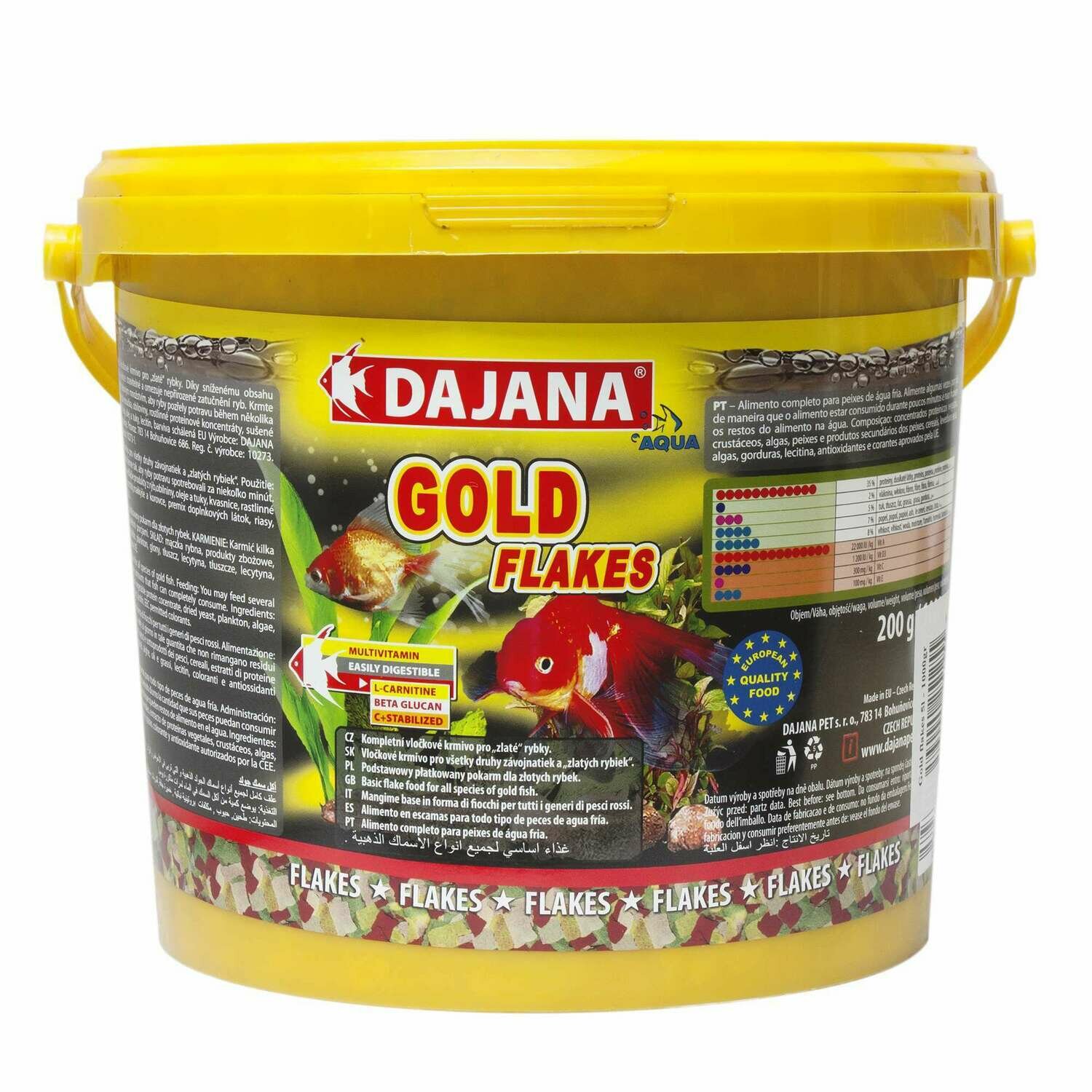 Alimento GOLD escamas de DAJANA