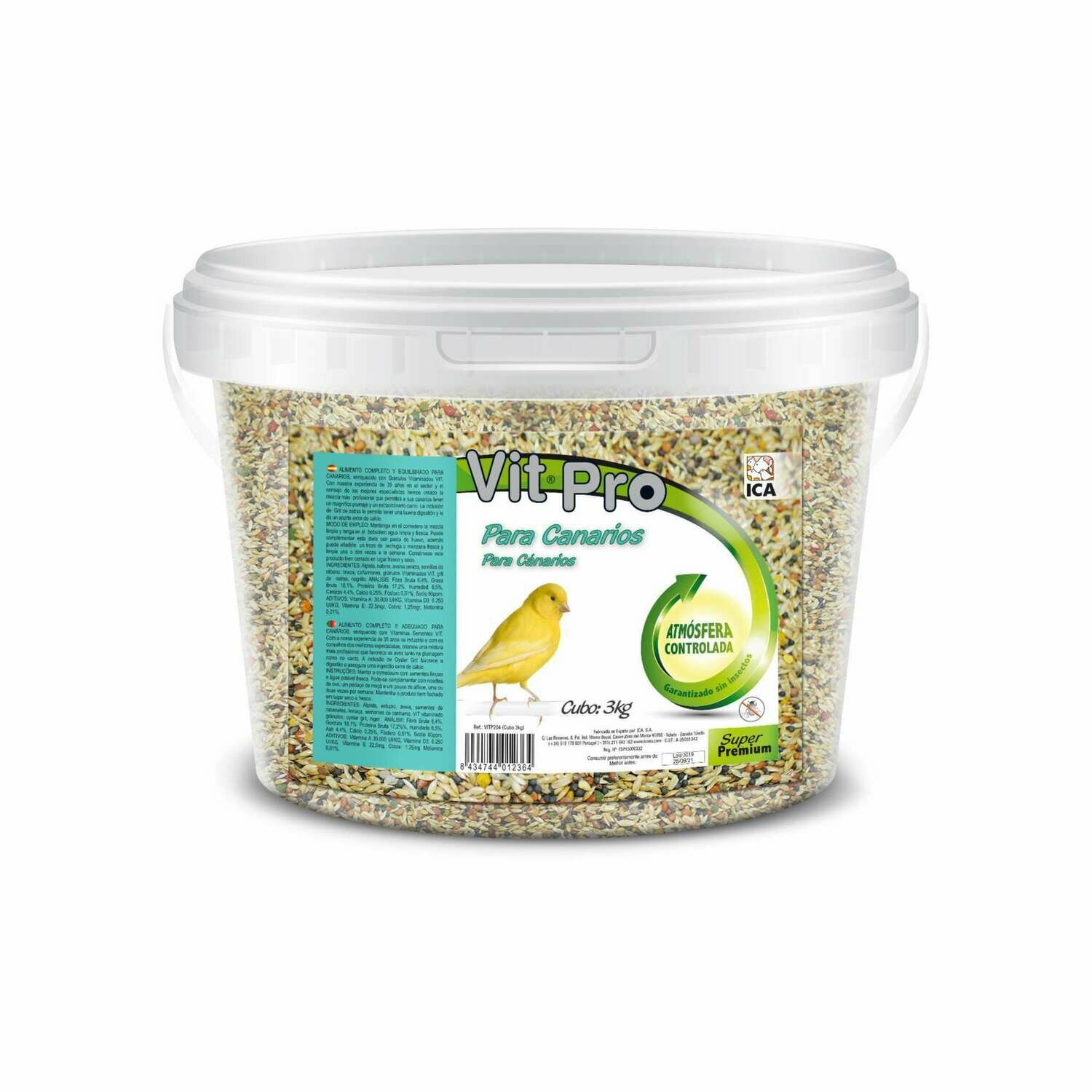Alimento para Canarios VIT PRO en cubo