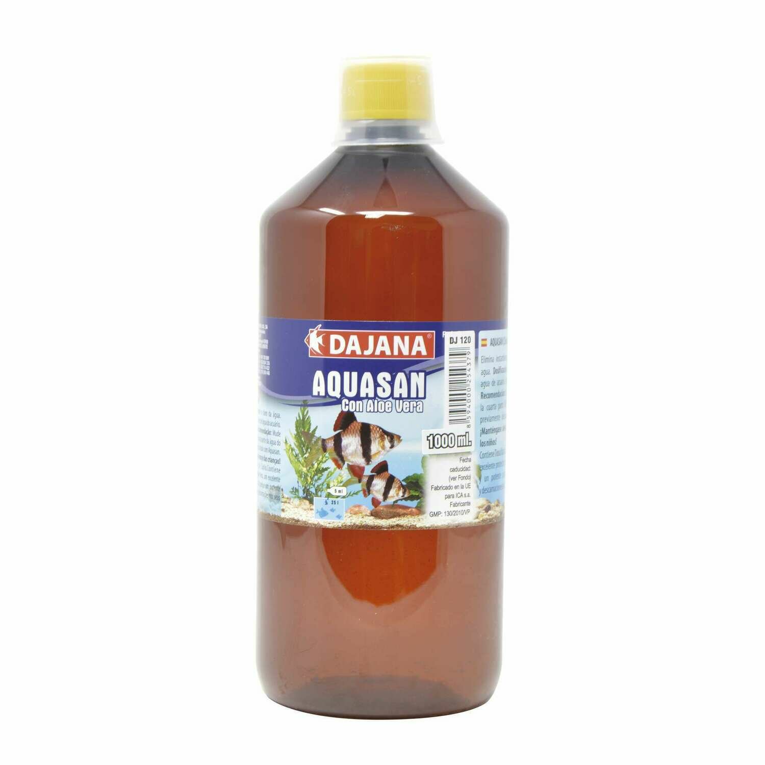 Anticloro y cloramina con aloe vera: AQUASAN de DAJANA
