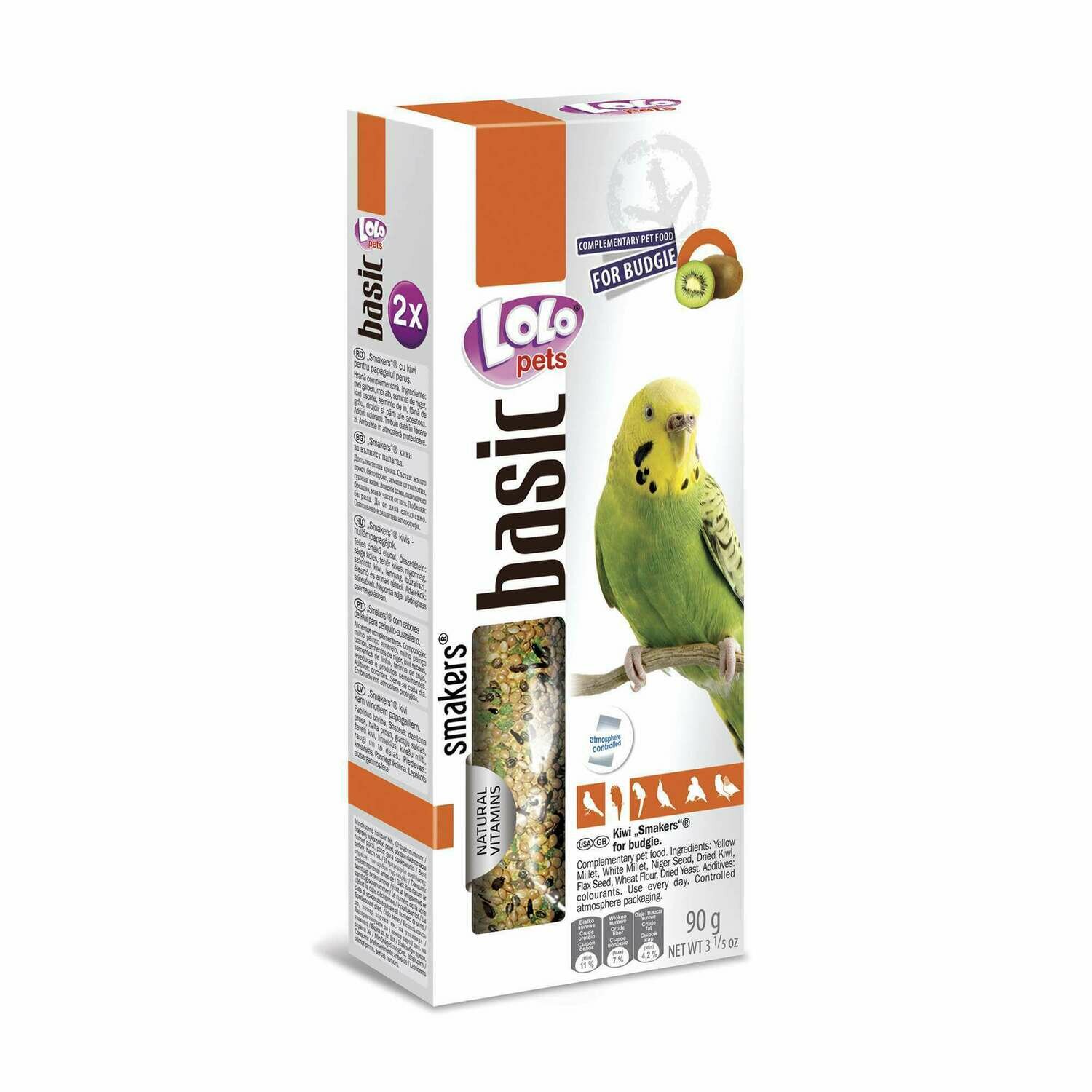 Barritas de kiwi para periquitos "LOLO"
