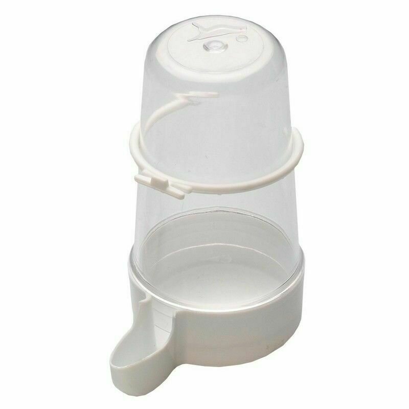 BEBEDERO PÁJAROS TUBO 400ML CON ANILLA