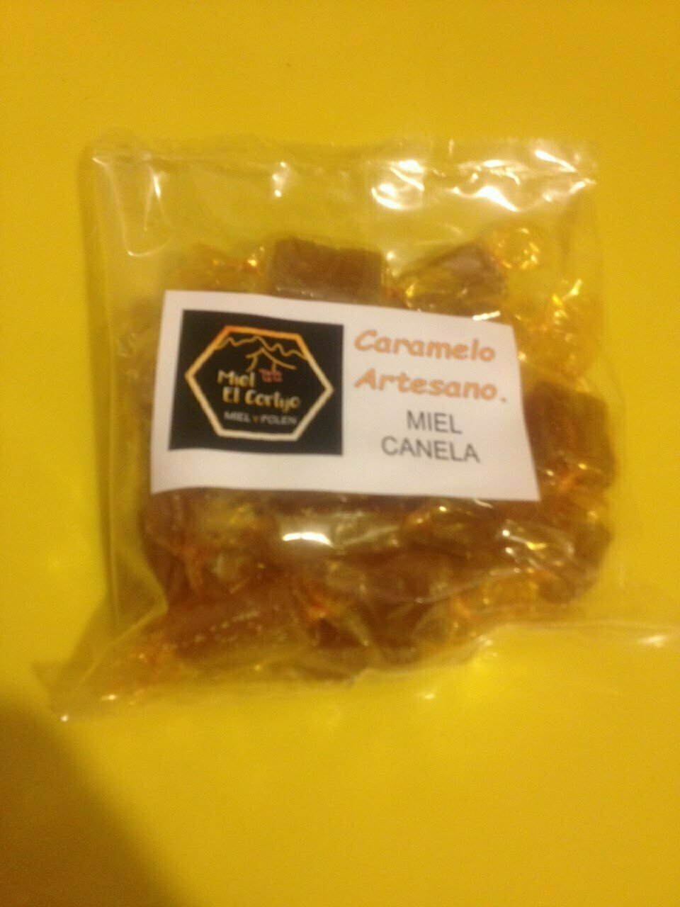 CARAMELOS ARTESANOS DE MIEL Canela 100 GR ( Extremadura )