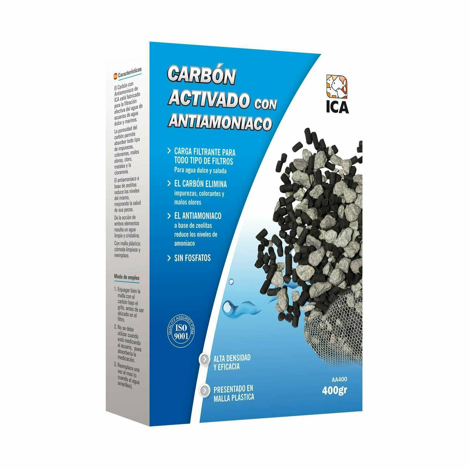 Carbón activado + Zeolita