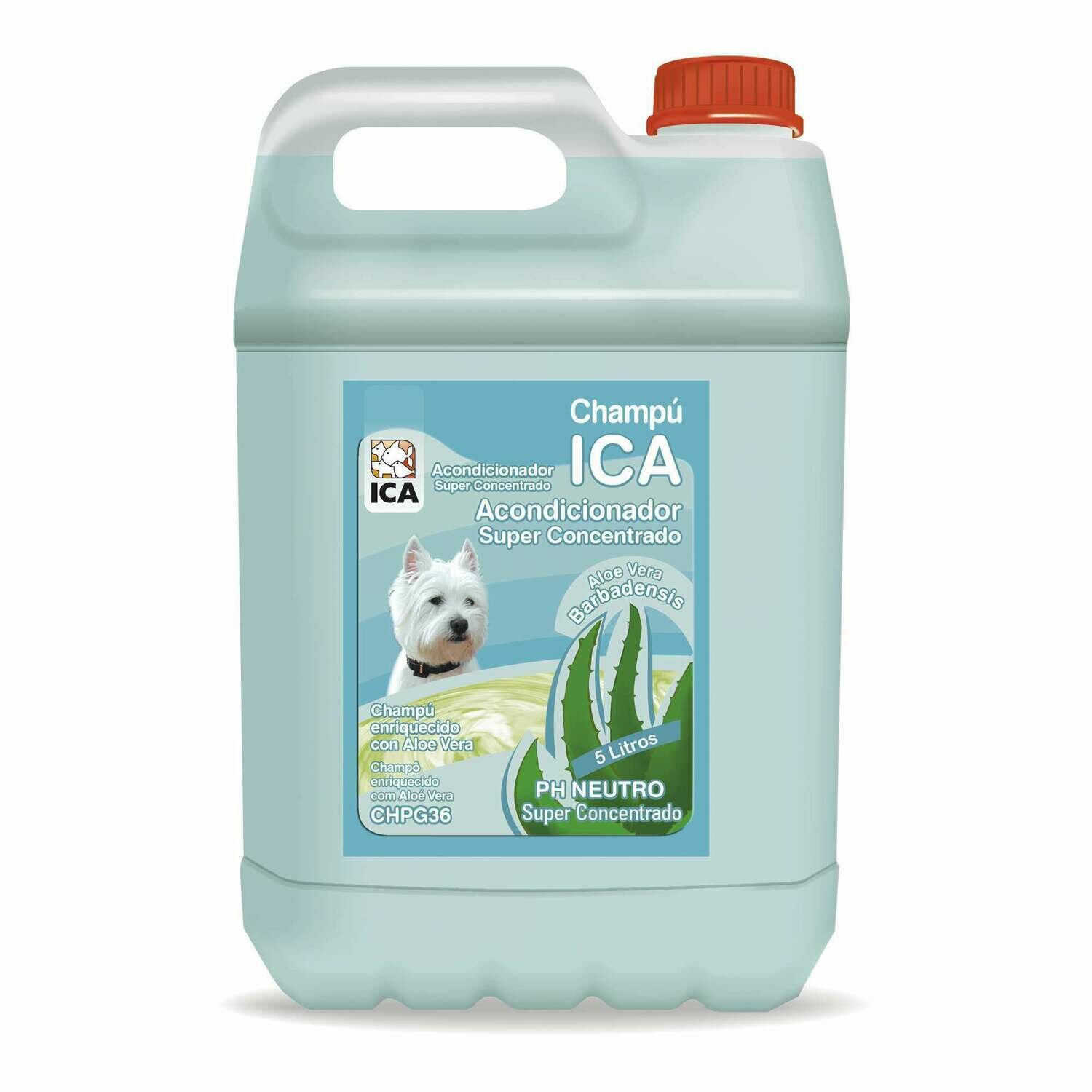 Champú acondicionador Aloe Vera para perros
