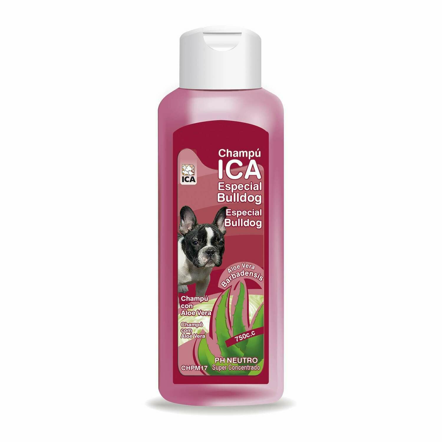Champú para Bulldog con Aloe Vera