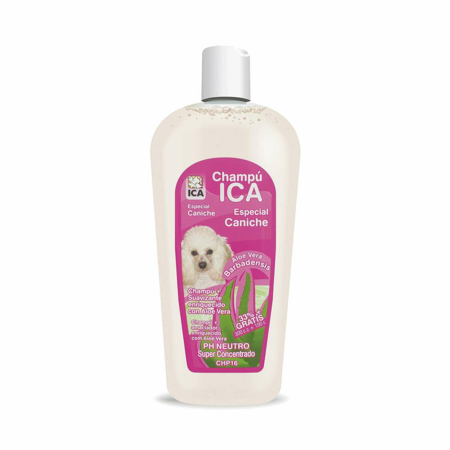Champú para Caniche con Aloe Vera