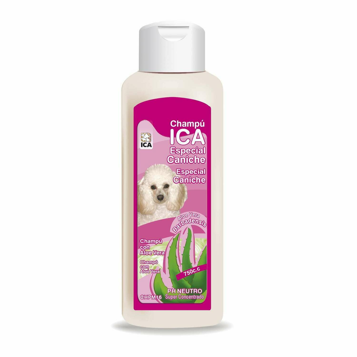 Champú para Caniches con Aloe Vera