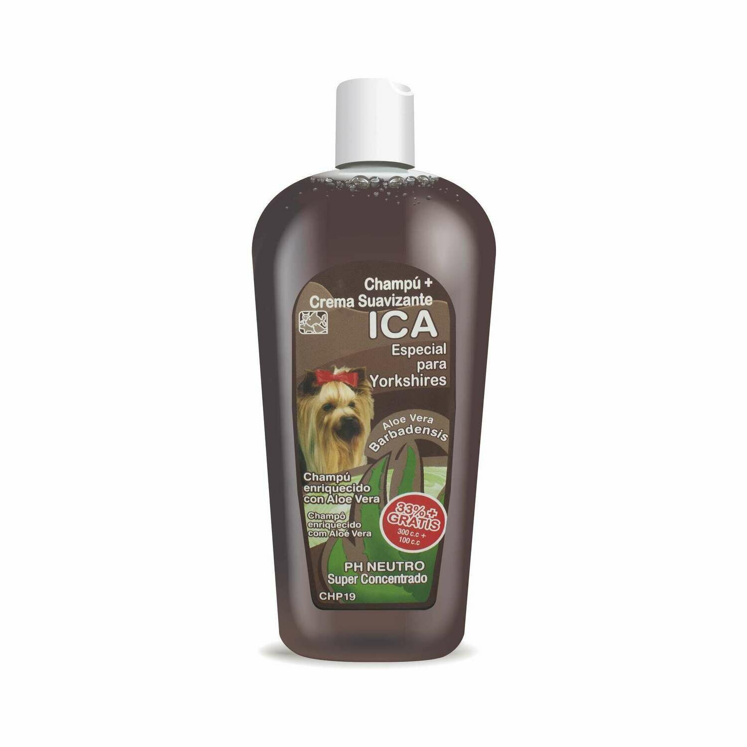 Champú para Yorkshire con Aloe Vera 1000 ML