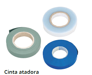 Cinta atadora Azul