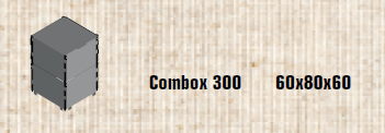 COMBOX COMPOSTADOR 300L TERRAZA