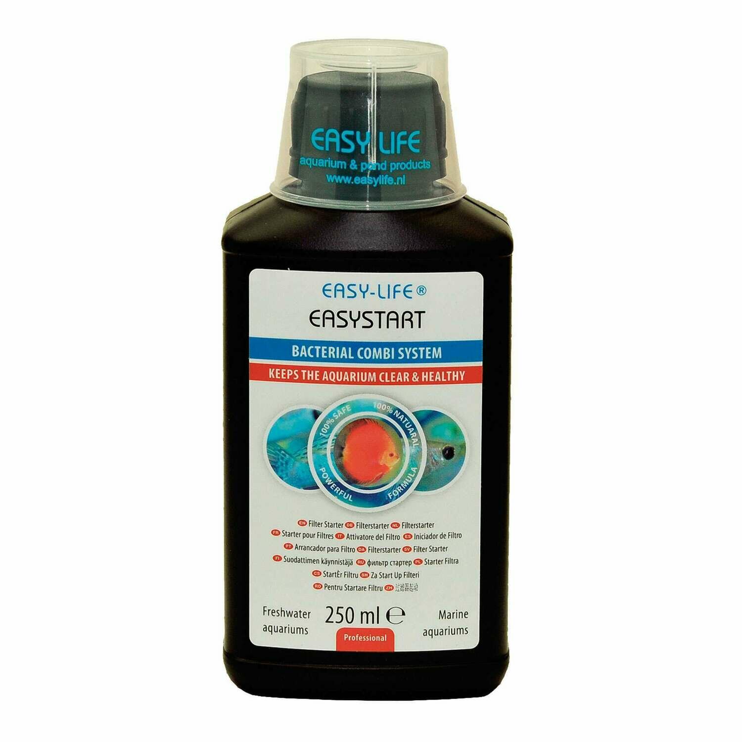 Concentrado de bacterias nitrificantes para acelerar el ciclado: EASYSTART de EASY-LIFE