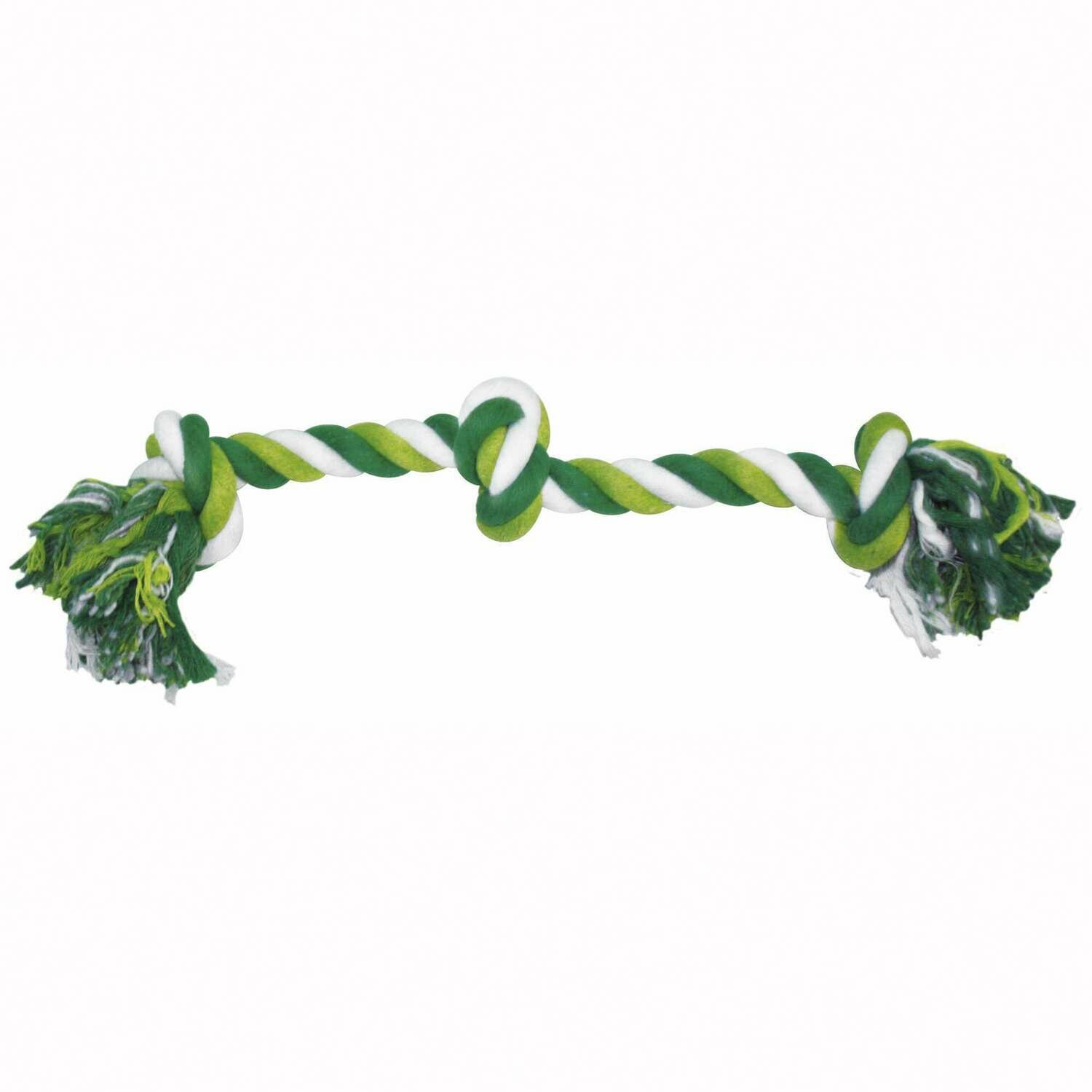 Cuerda dental con aroma a menta y 3 nudos