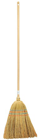 Escoba De Sorgo Mango De Madera 120 cm ECO