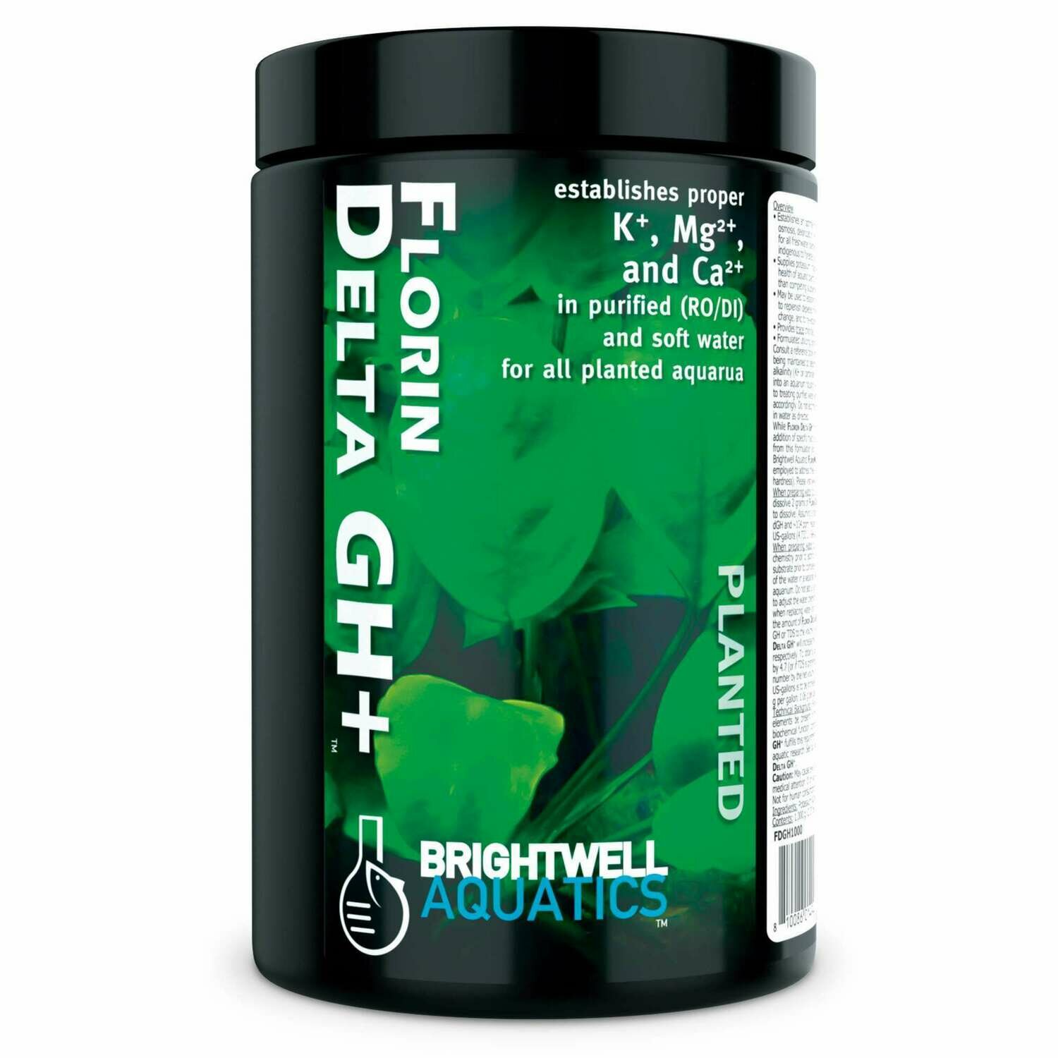 Estabilizador de potasio, calcio y magnesio : Florin Delta GH+ de BRIGHTWELL AQUATICS
