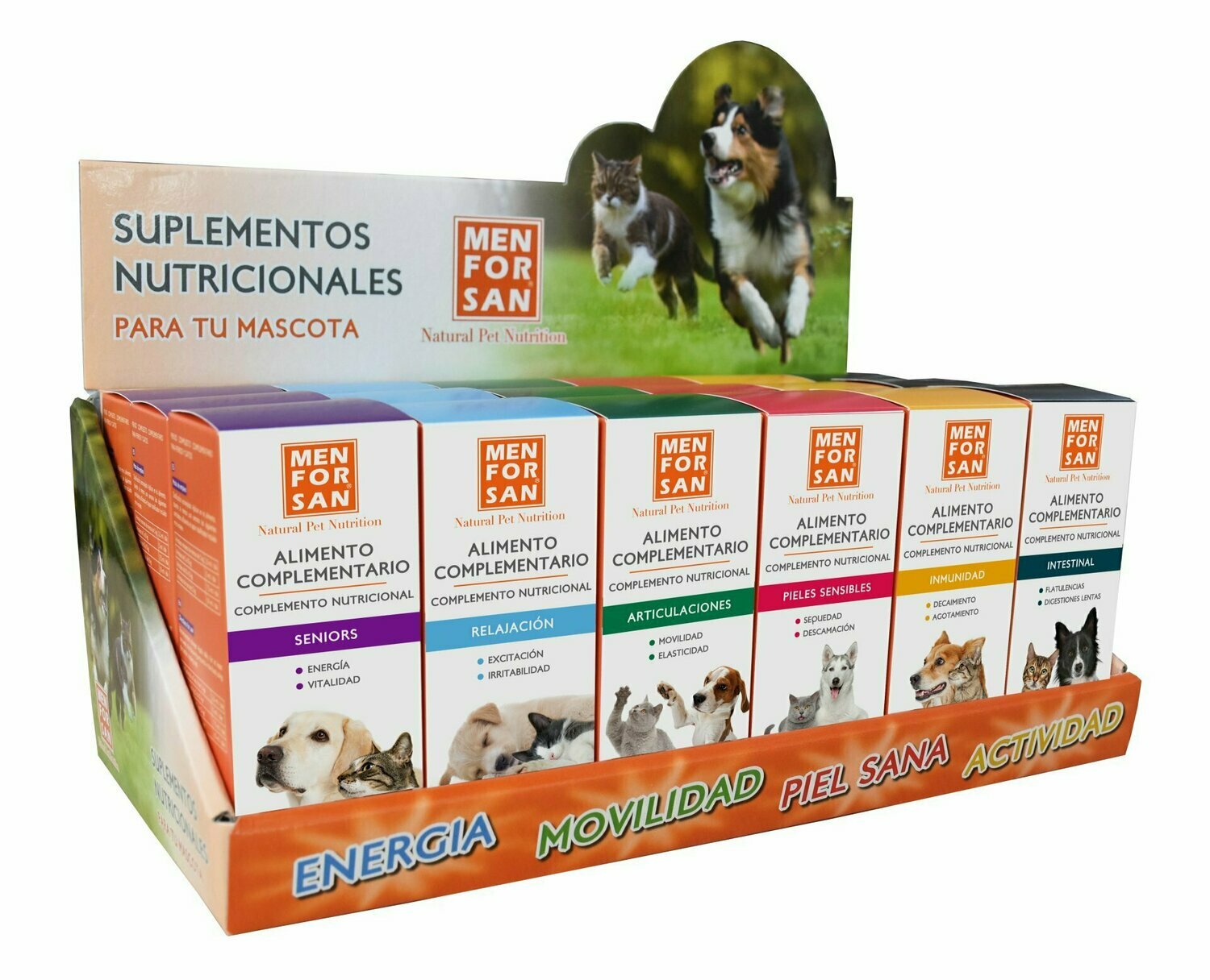 EXPOSITOR PRODUCTOS SUPLEMENTOS NUTRICIONALES